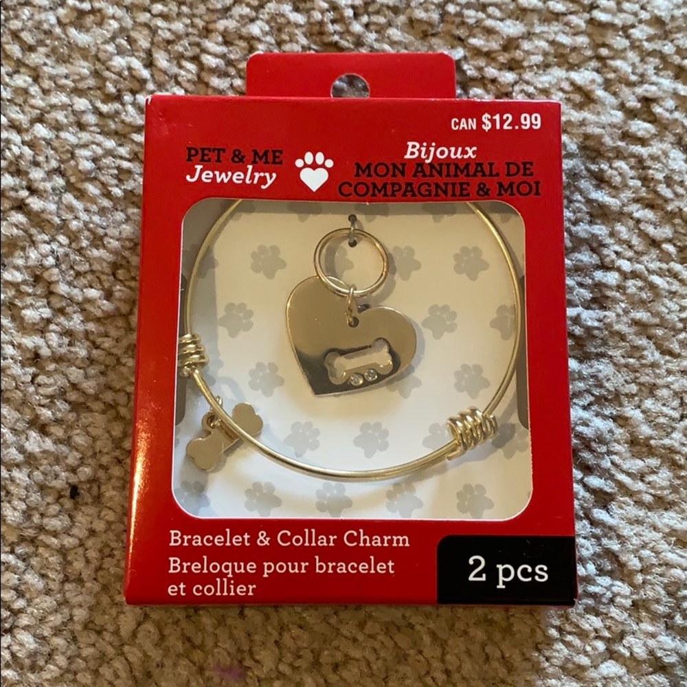 Bracelet and pet charm